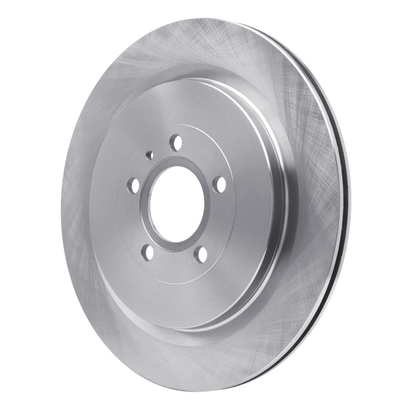 Ford Mustang Brake Rotor (1) - Rear - R1 Concepts - Plain - `13-`14